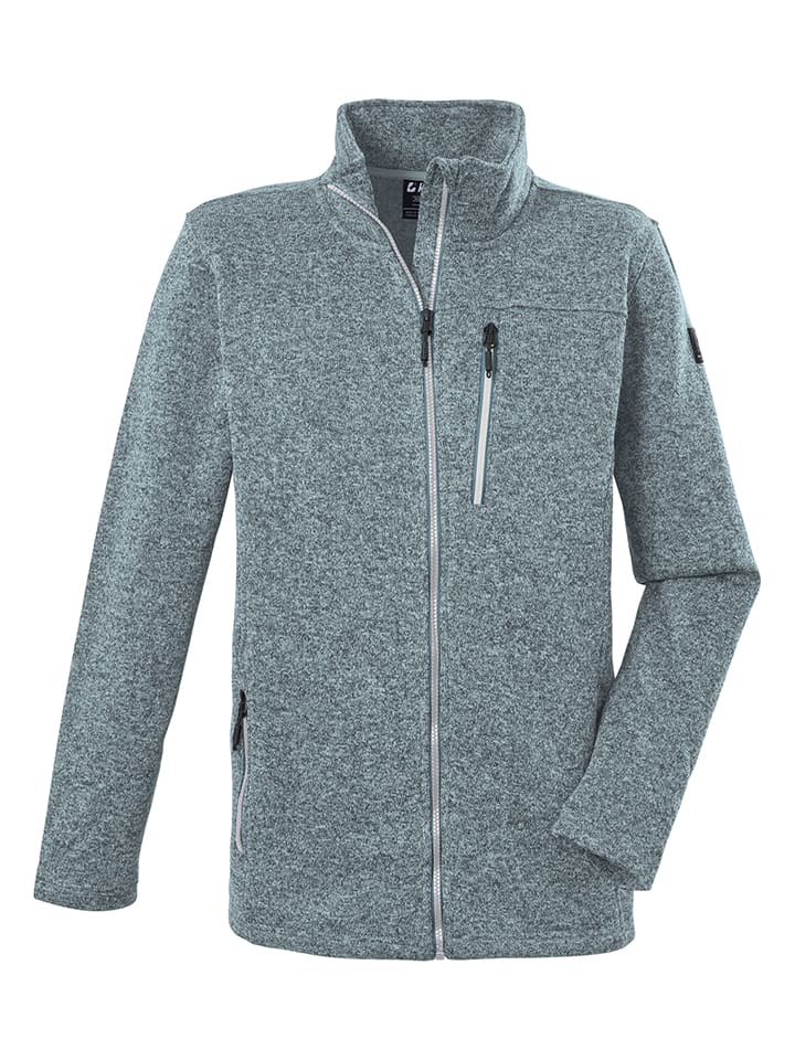Fleece vest "KOS 471" grijsblauw