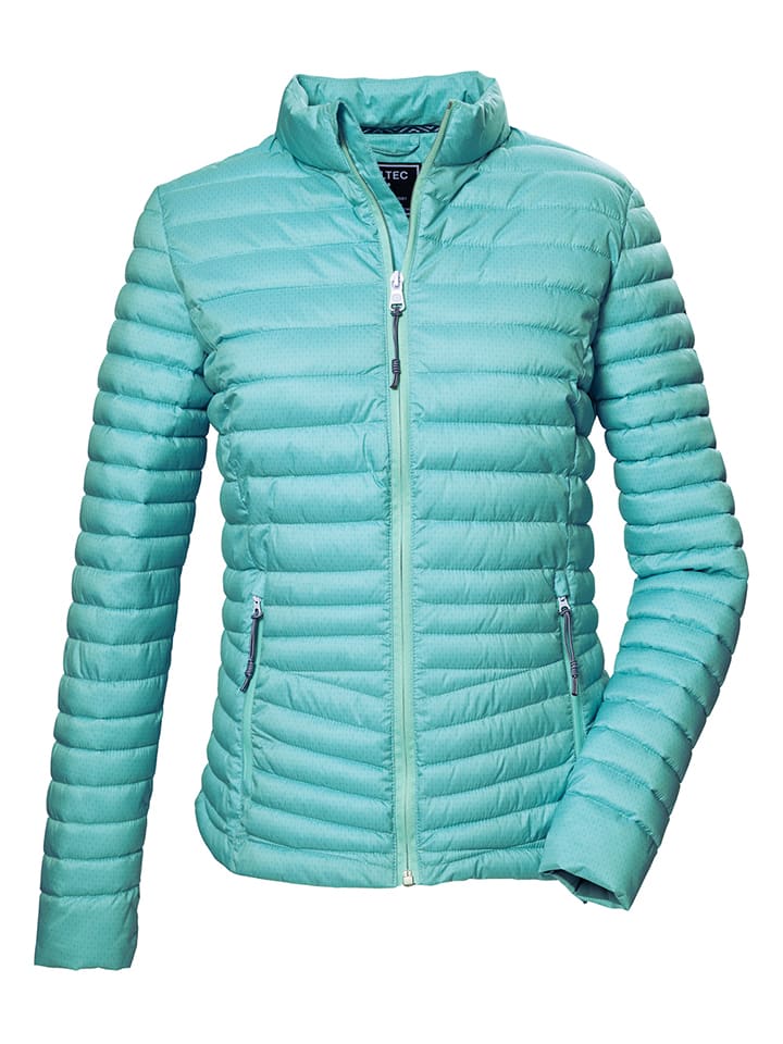 Steppjacke "KOS 58" in Türkis