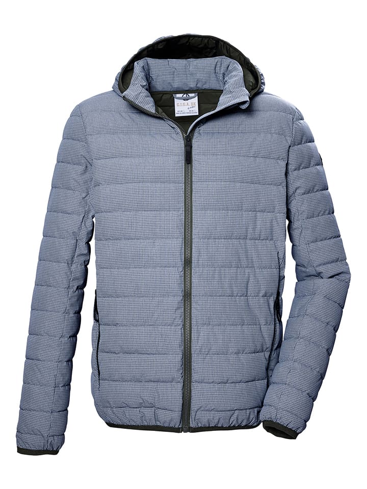 Steppjacke "GS 84" in Hellblau