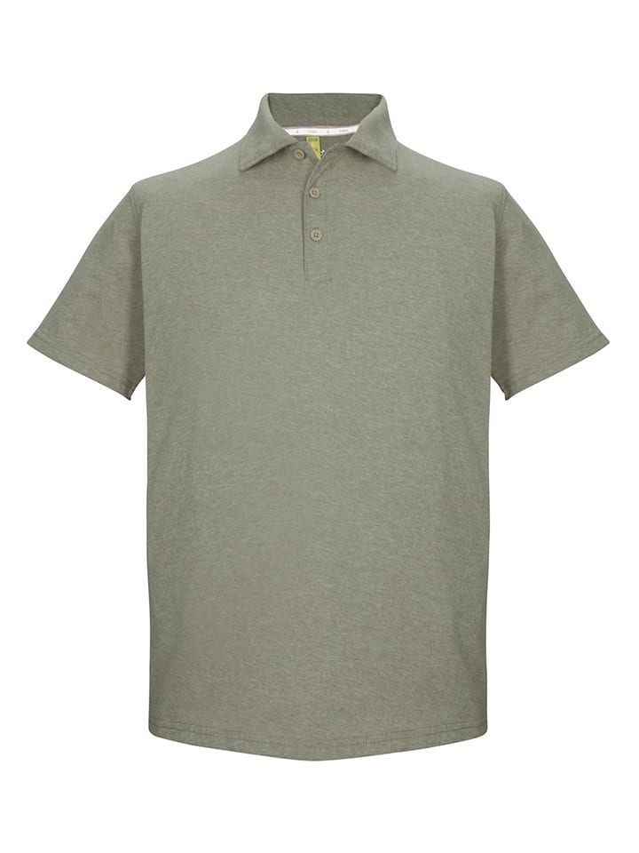 Koszulka polo "KOS 82" w kolorze zielonym