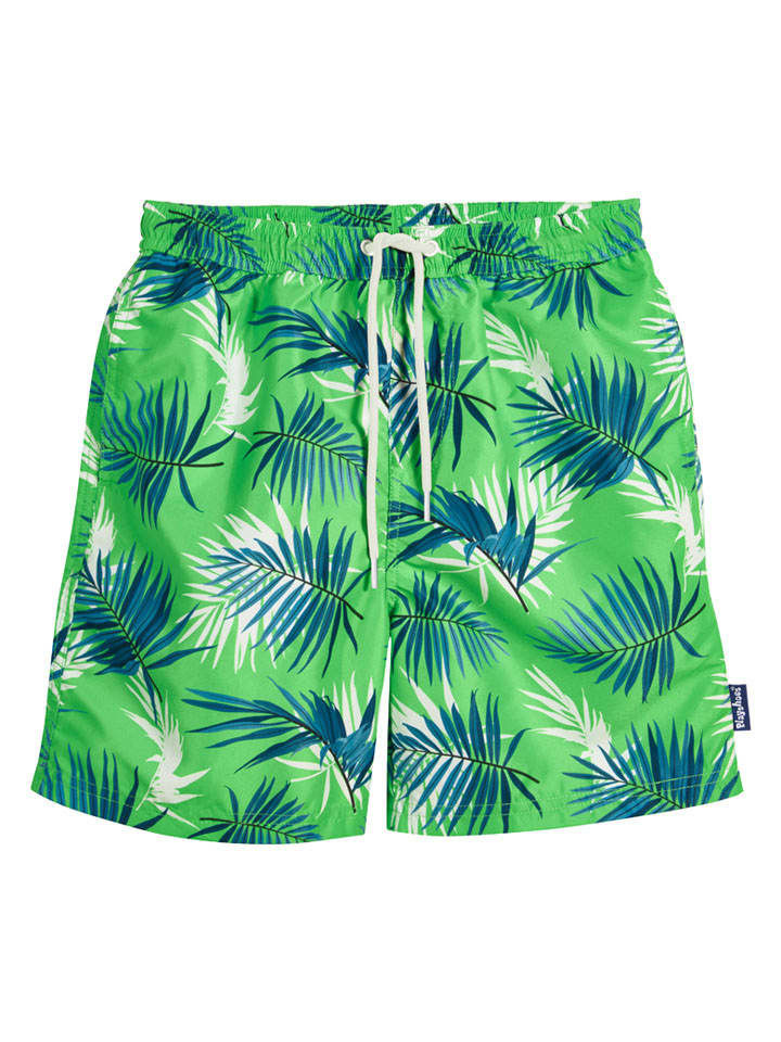 Szorty kąpielowe "Hawaii" w kolorze zielono-niebieskim