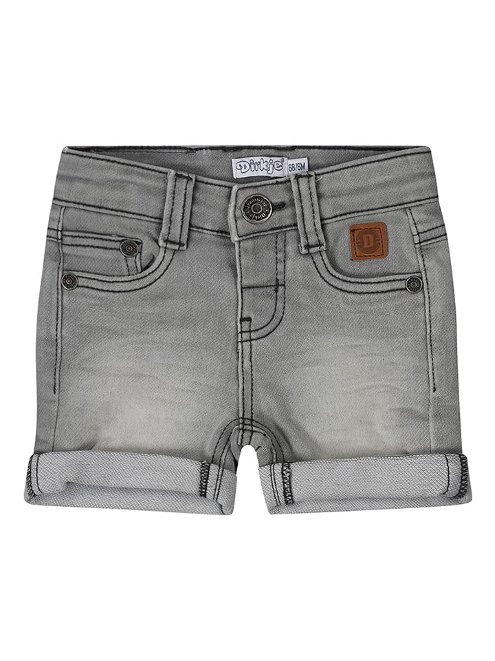 Spijkershort grijs