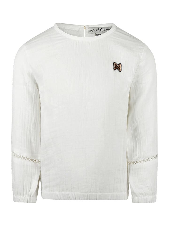 Sweatshirt in Weiß