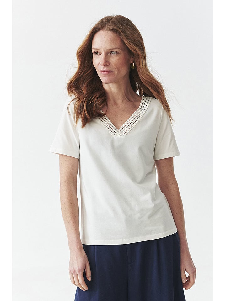 Bluse "Erykah" in Creme