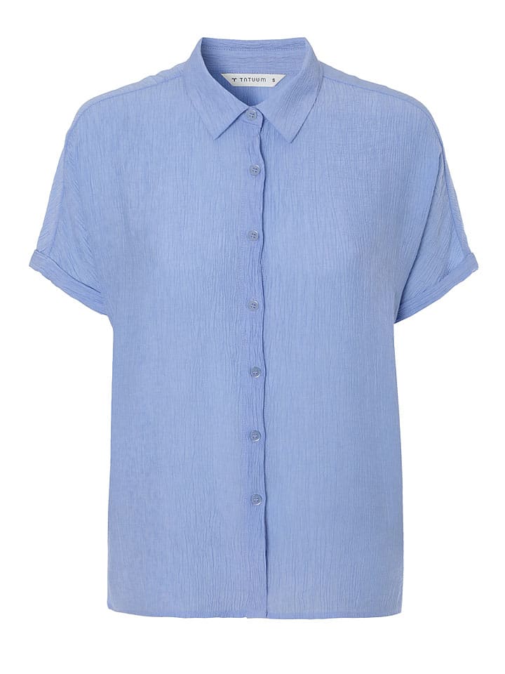 Blouse "Zaria" lichtblauw