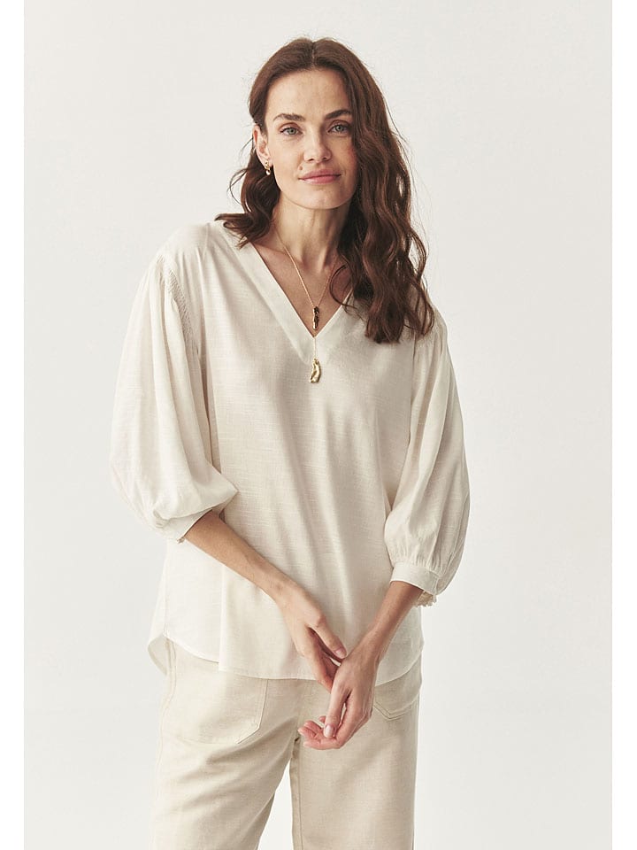 Bluse "Daphne" in Creme