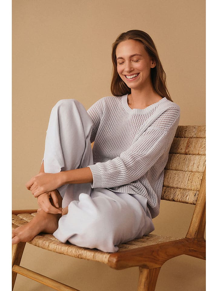Sweter "Arles" w kolorze fioletowym
