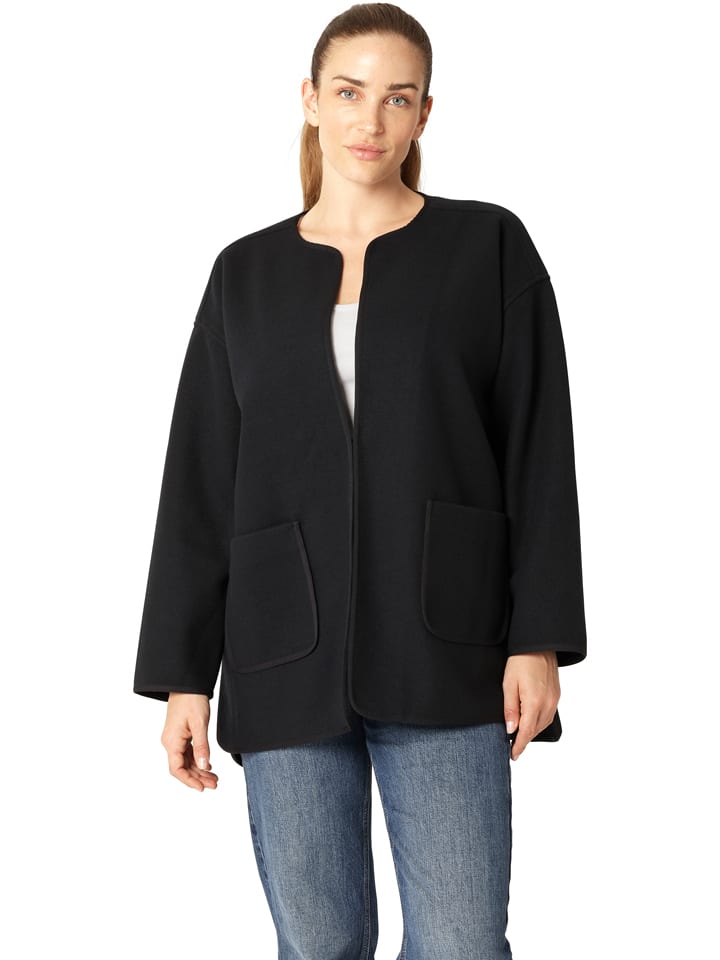 Übergangsjacke in Schwarz
