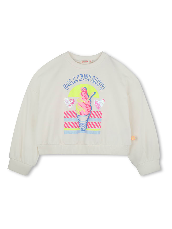 Sweatshirt in Creme