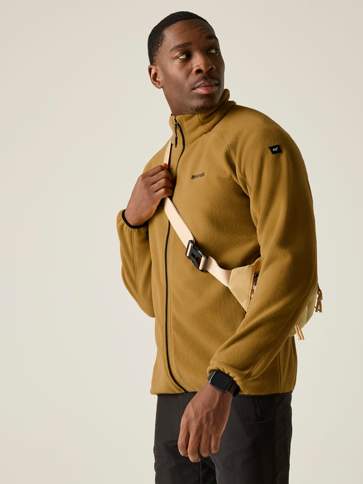 Fleecejacke "Hadfield" in Hellbraun