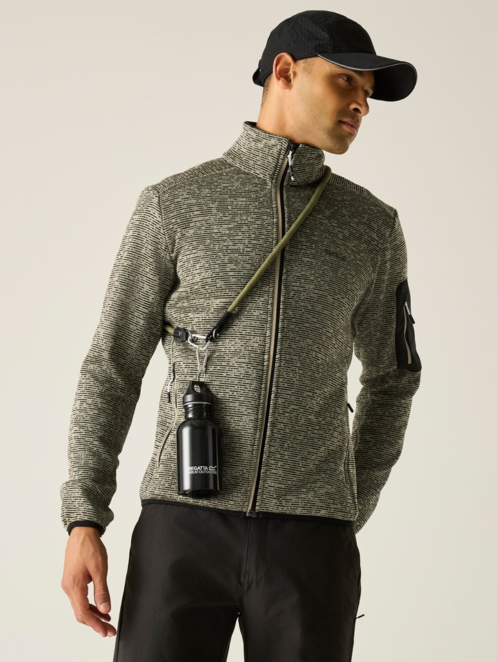 Fleece vest "Newhill" kaki