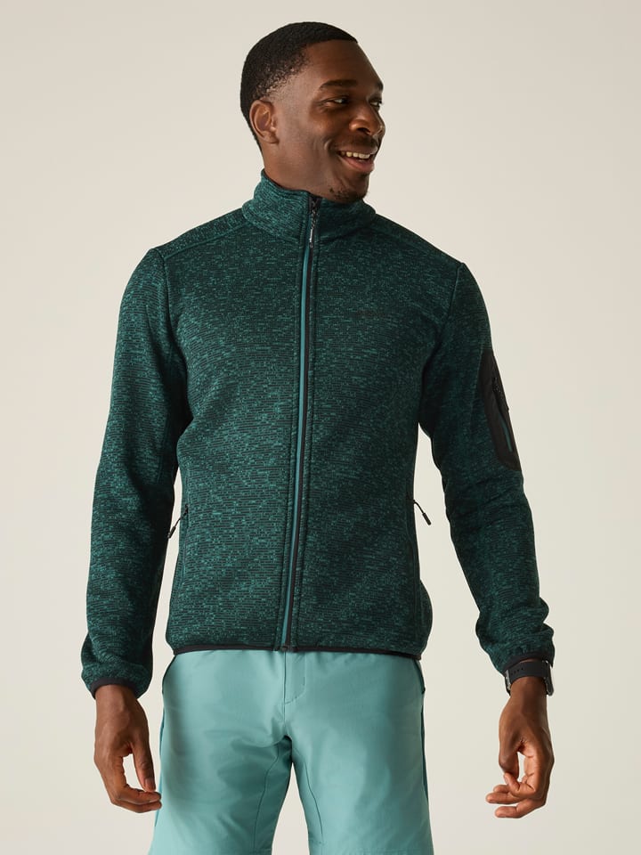 Fleecejacke "Newhill" in Grün