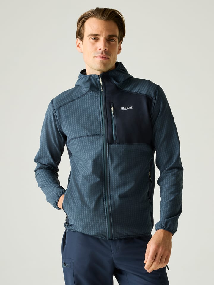 Fleecejacke "Alven" in Dunkelblau