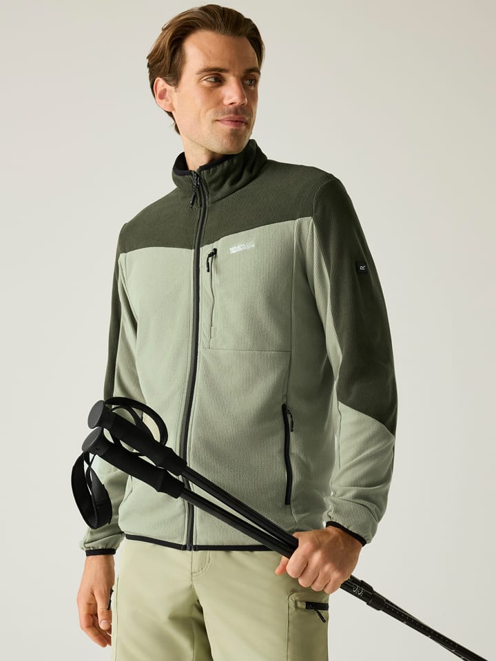 Fleece vest "Freesdale" groen