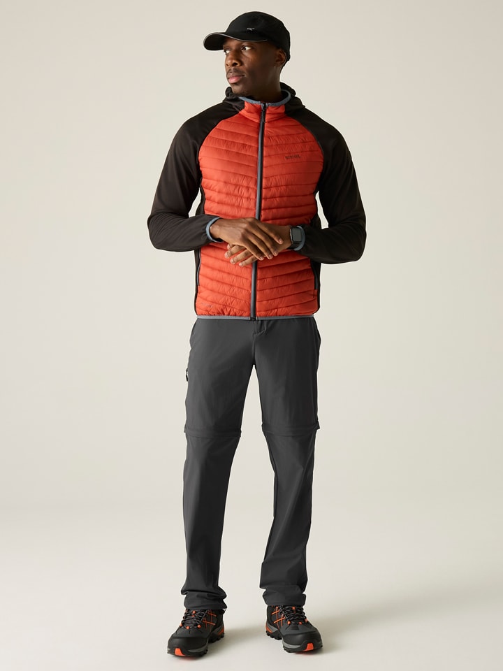 Zipp-Off-Funktionshose "Travel Light" in Anthrazit