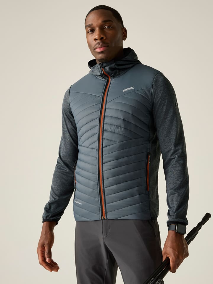 Hybridjacke "Andreson Marl" in Anthrazit