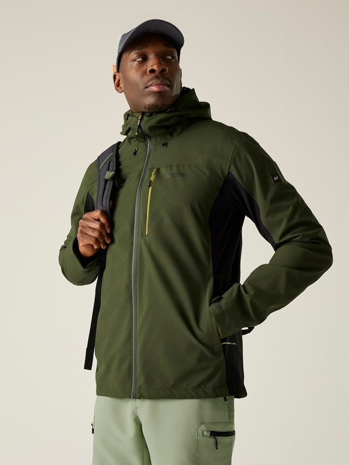 Regenjacke "Birchdale II" in Khaki