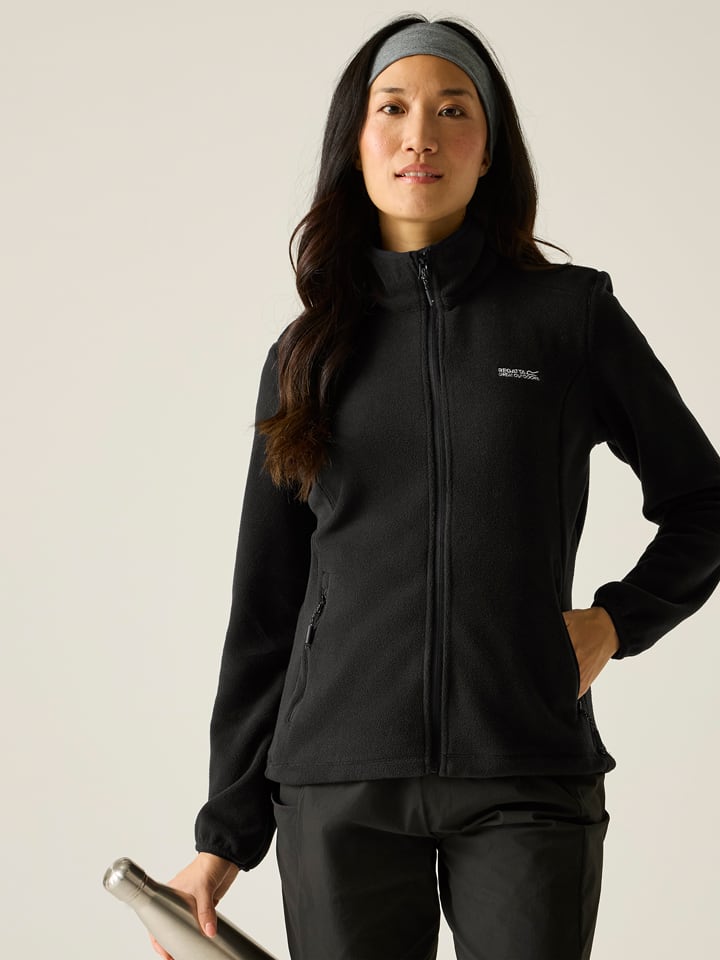 Fleece vest "Floreo IV" zwart