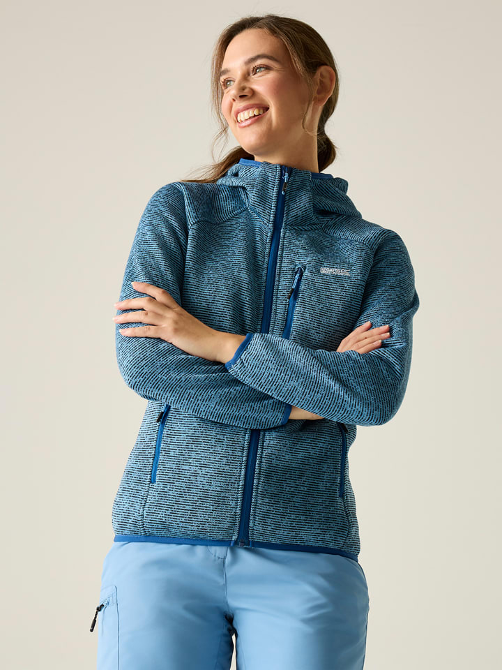 Fleecejacke "Newhill" in Blau