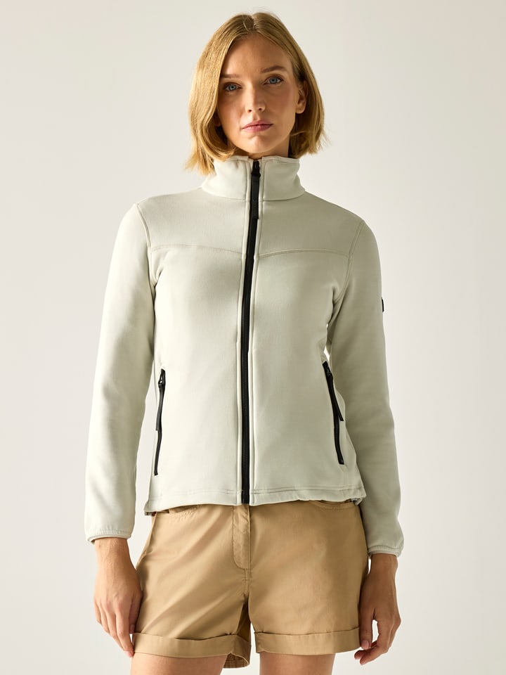 Fleecejacke "Florena" in Weiß