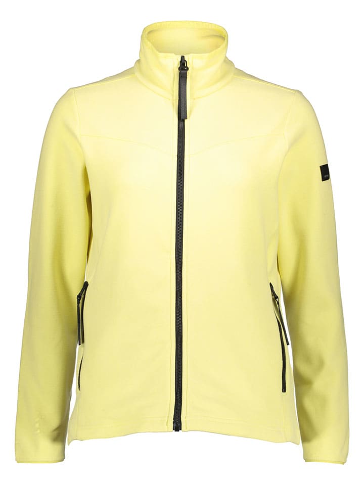 Fleecejacke "Florena" in Gelb