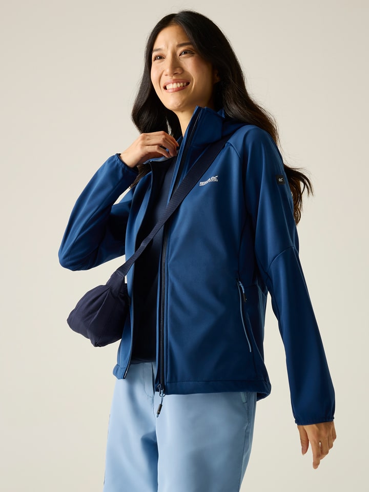 Softshelljacke "Bourda" in Dunkelblau