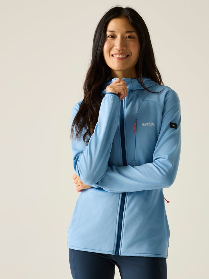 Functionele jas "Kadley" lichtblauw
