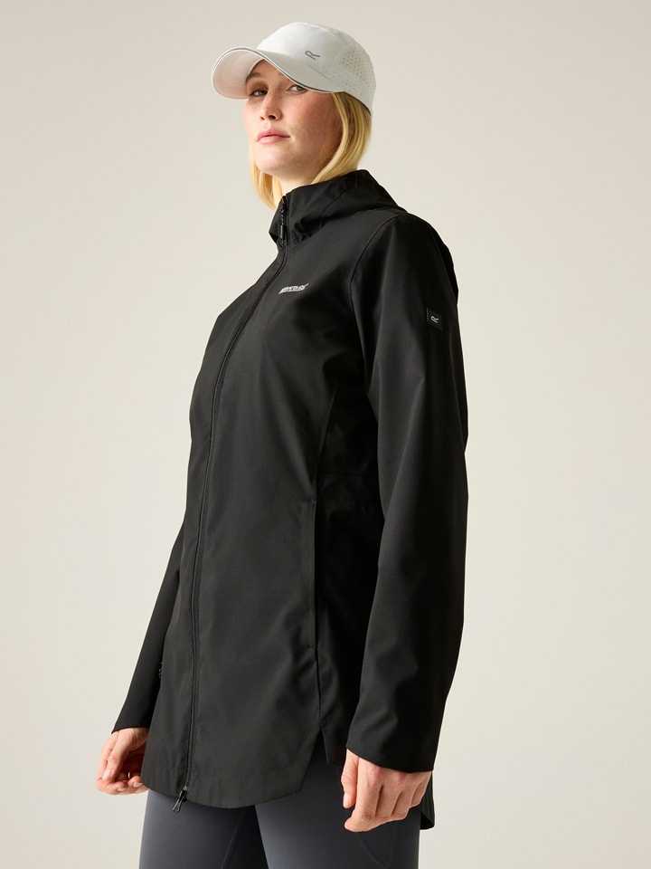 Regenjas "Natalina" zwart