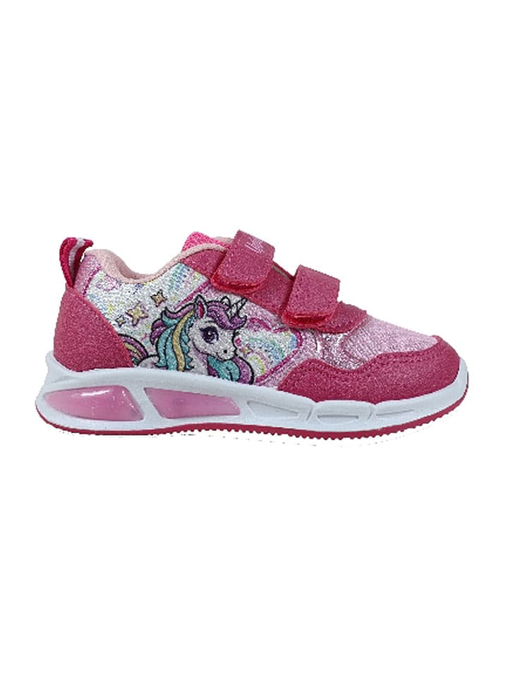 Sneakersy "Jednorożec" w kolorze różowym
