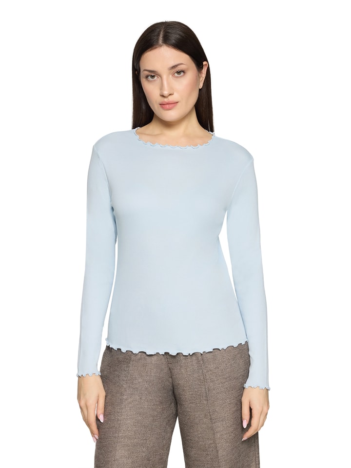 Longsleeve in Hellblau