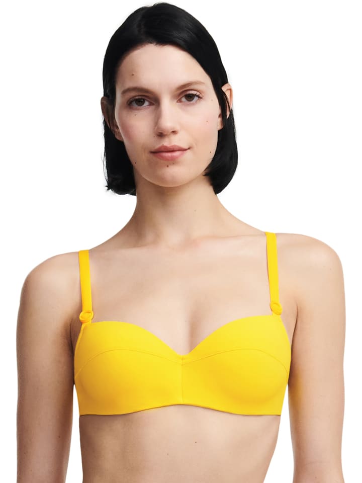 Bikini-Oberteil in Gelb