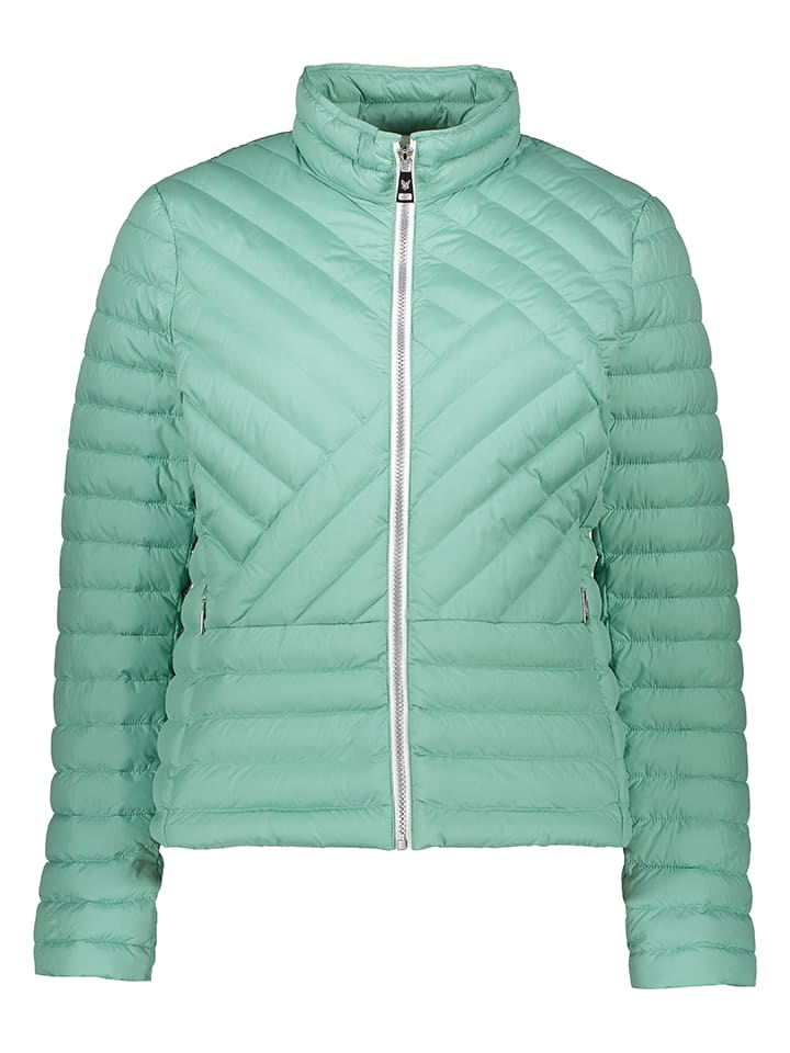 Steppjacke in Türkis