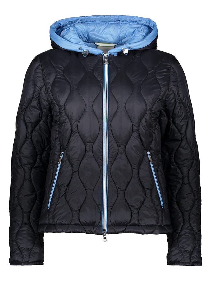 Steppjacke in Dunkelblau
