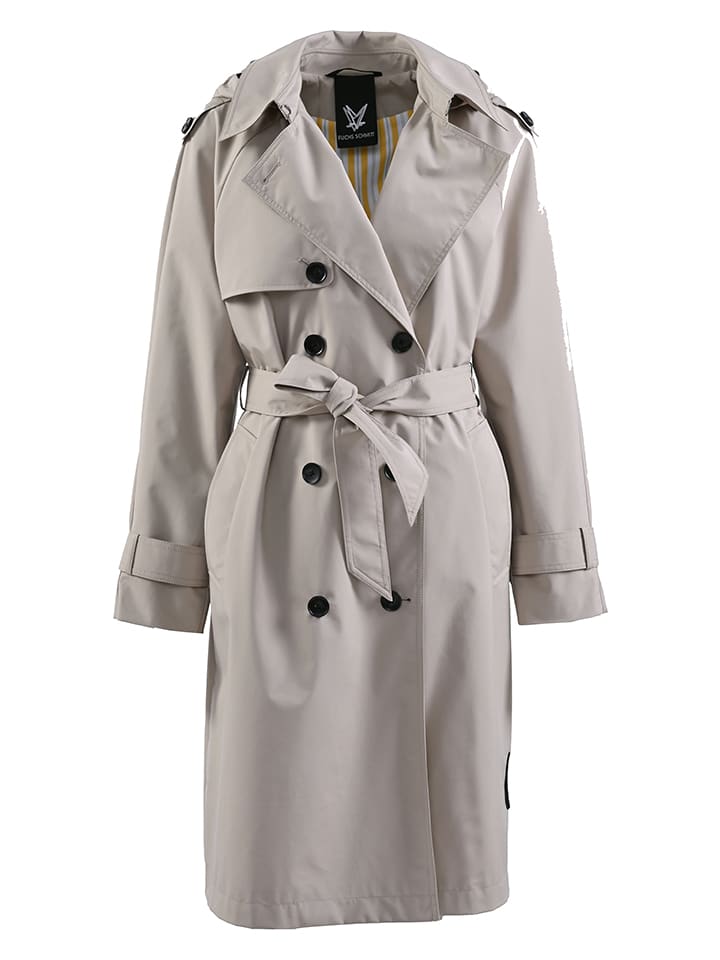 Trenchcoat in Hellgrau