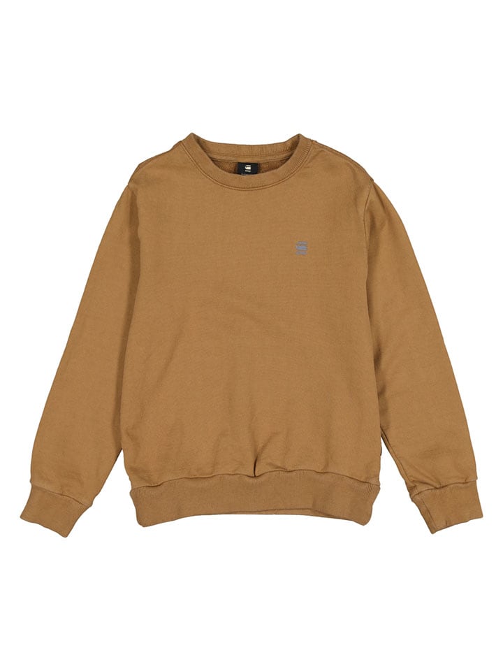 Sweatshirt in Braun