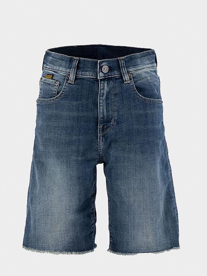 Jeans-Bermudas in Blau