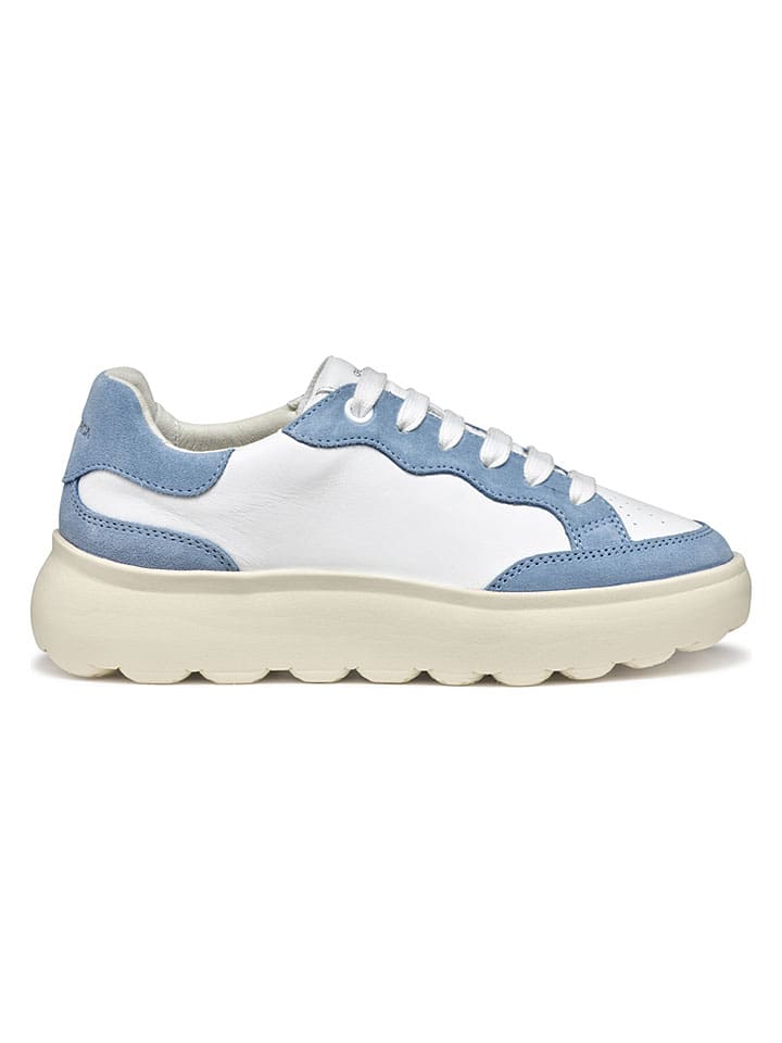 Sneakersy "Spherica EC4" w kolorze biało-błękitnym