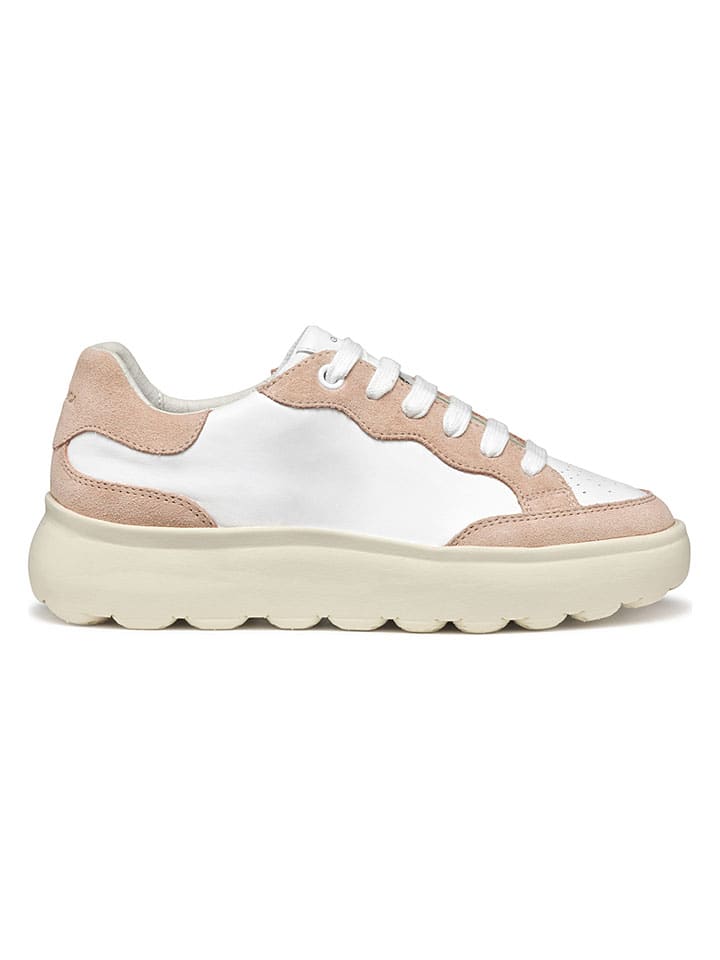 Sneakersy "Spherica EC4" w kolorze biało-jasnoróżowym
