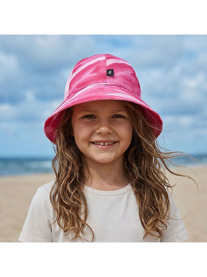 Omkeerbare zonnehoed "Viiri" roze