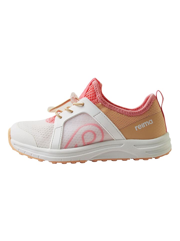 Skórzane sneakersy "Nopein" w kolorze kremowo-beżowym