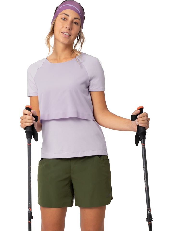 Functioneel shirt "Maria Teresa" paars
