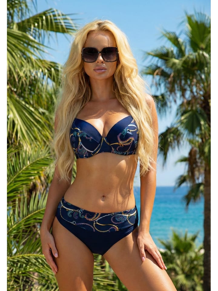 Bikini in Dunkelblau