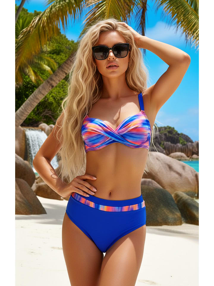Bikini in Blau