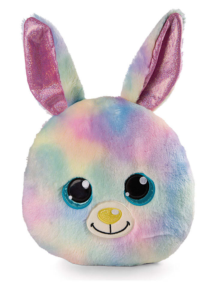 Poduszka "Glubschis - Rainbow Candy Bunny " ze wzorem - 32 x 32 cm