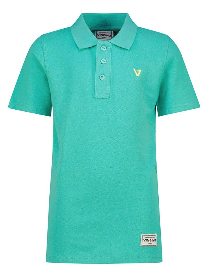 Poloshirt in Türkis