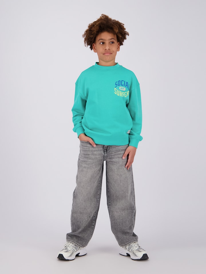 Sweatshirt "Nurfs" turquoise