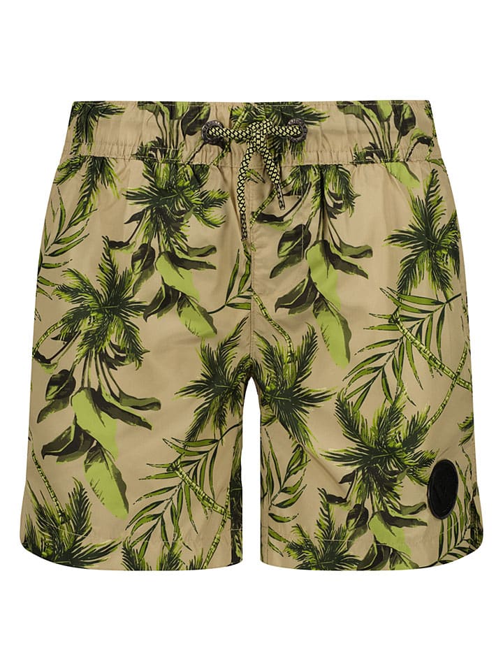 Szorty kąpielowe "Xerdo" w kolorze khaki
