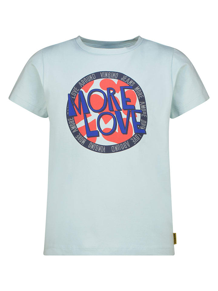 Shirt "Hamine" in Hellblau