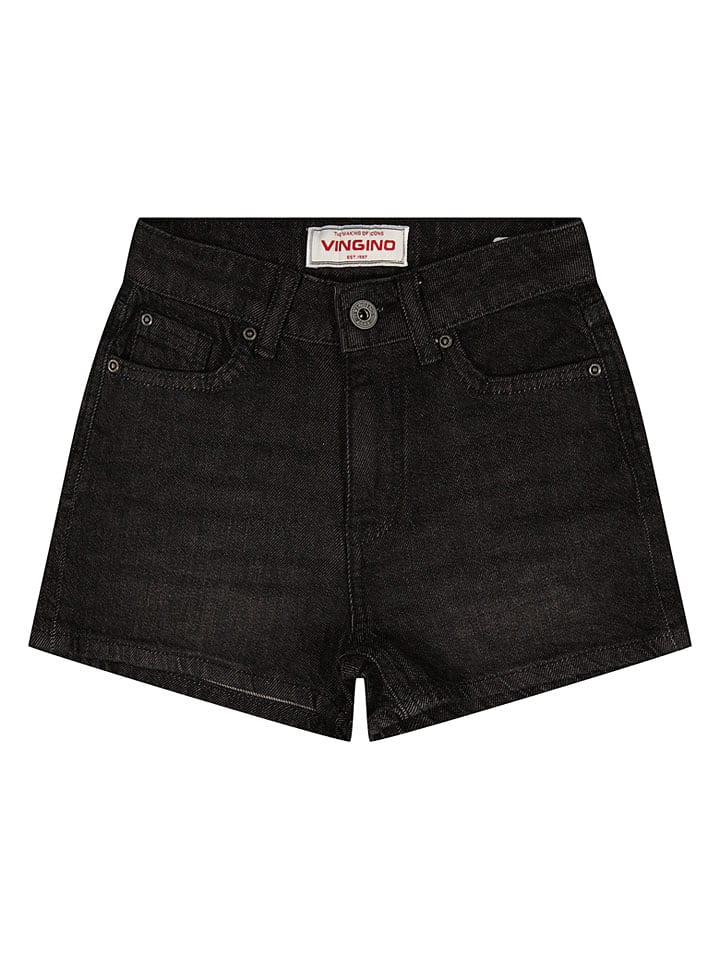 Jeans-Shorts "Dora" in Schwarz