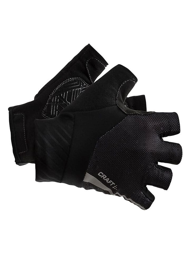 Funktionsfingerhandschuhe "Rouleur" in Schwarz